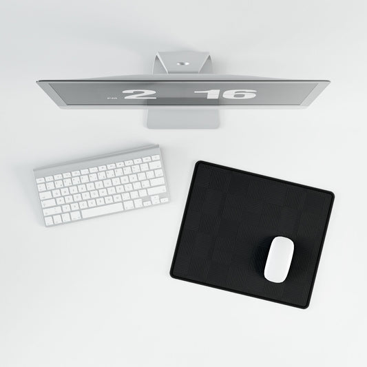 Black Textured Gaming Desk Mat — Anti-Slip Oversized Mouse Pad for Office & PC