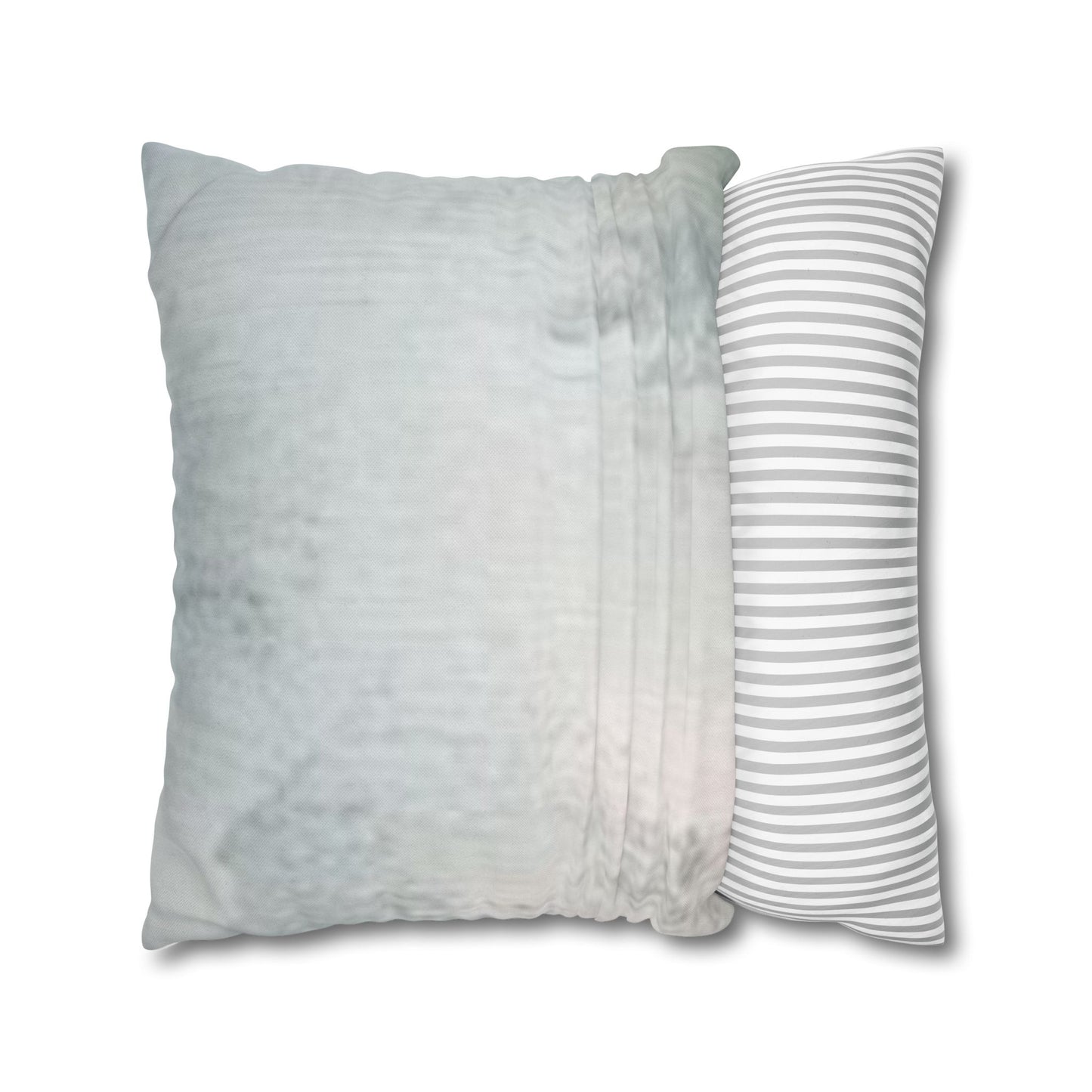 Christmas Tree Pillowcase with Pink Bow – Holiday Decorative Throw Pillow Cover