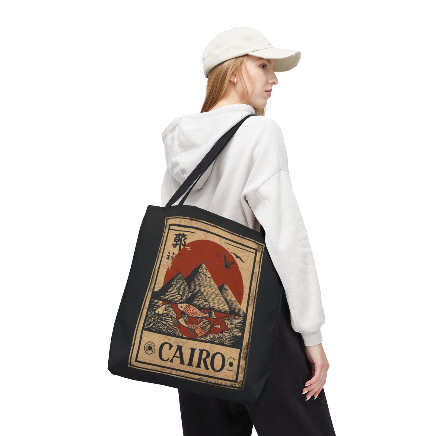Cairo Vintage Pyramid Tote