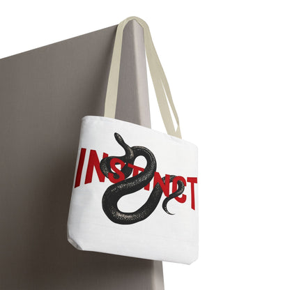 Tote Bag — "Instinct" Snake Graphic Tote (AOP)