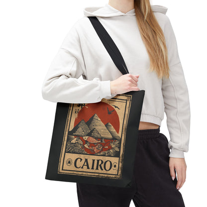 Cairo Vintage Pyramid Tote