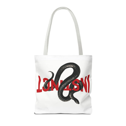 Tote Bag — "Instinct" Snake Graphic Tote (AOP)