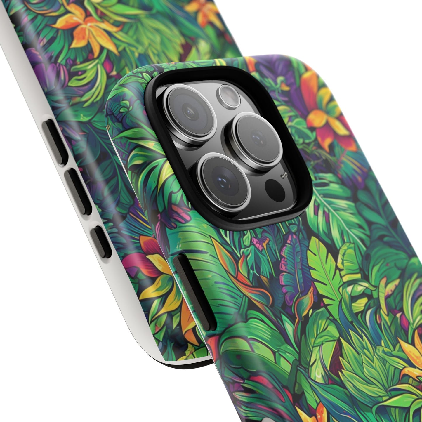 Tropical Jungle Phone Case — Vibrant Botanical Protective Cover