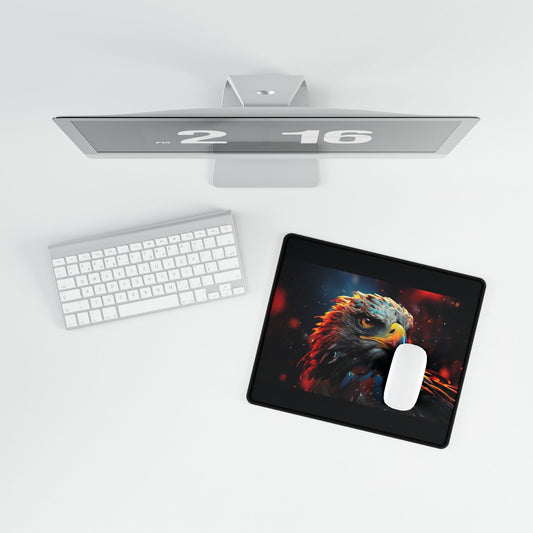 Eagle Head Gaming Desk Mat — Majestic Eagle Mouse Pad for PC & Office
