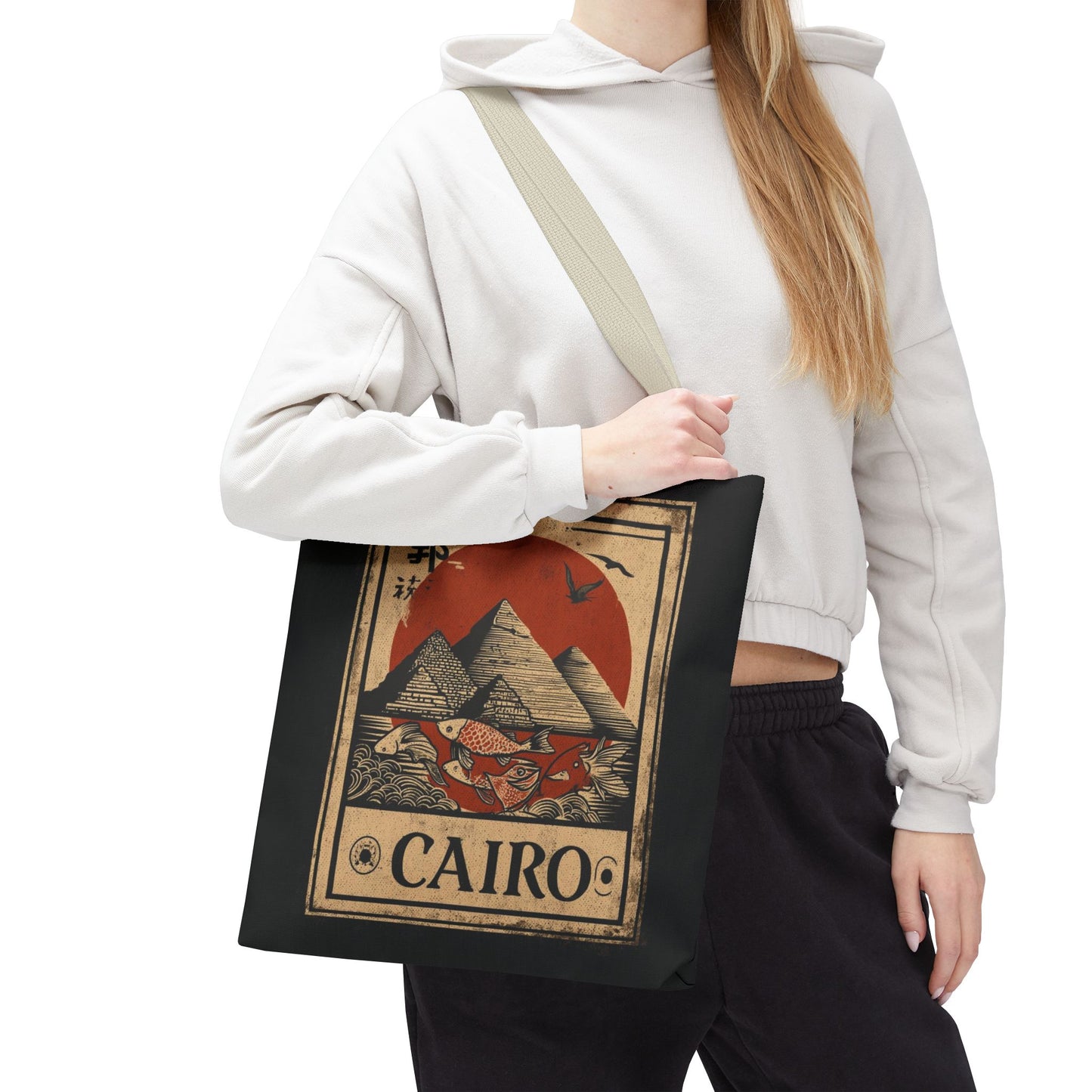 Cairo Vintage Pyramid Tote