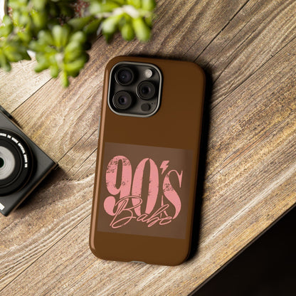 90's Baby Phone Case — Retro 1990s Vintage Style Protective Cover