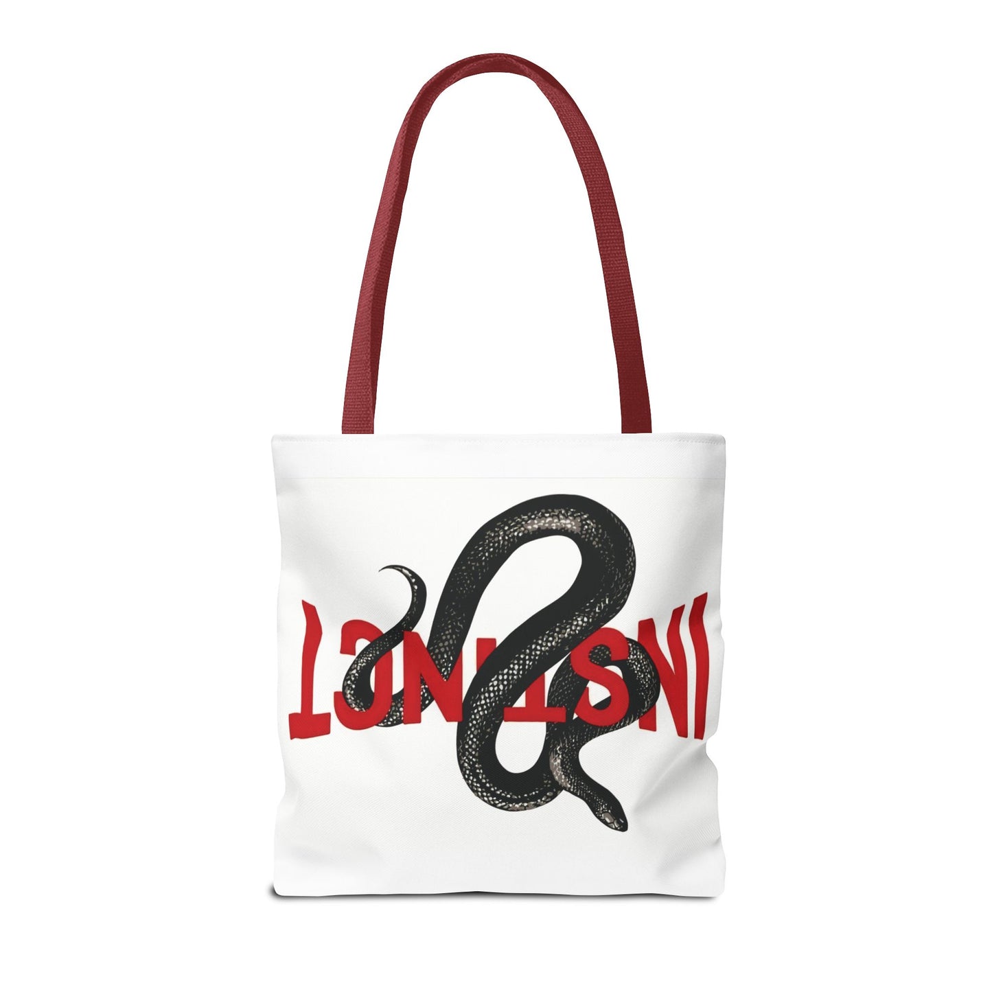 Tote Bag — "Instinct" Snake Graphic Tote (AOP)