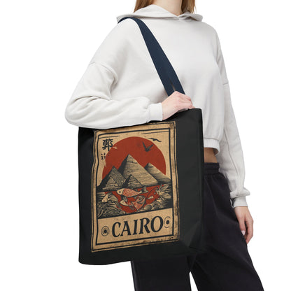 Cairo Vintage Pyramid Tote