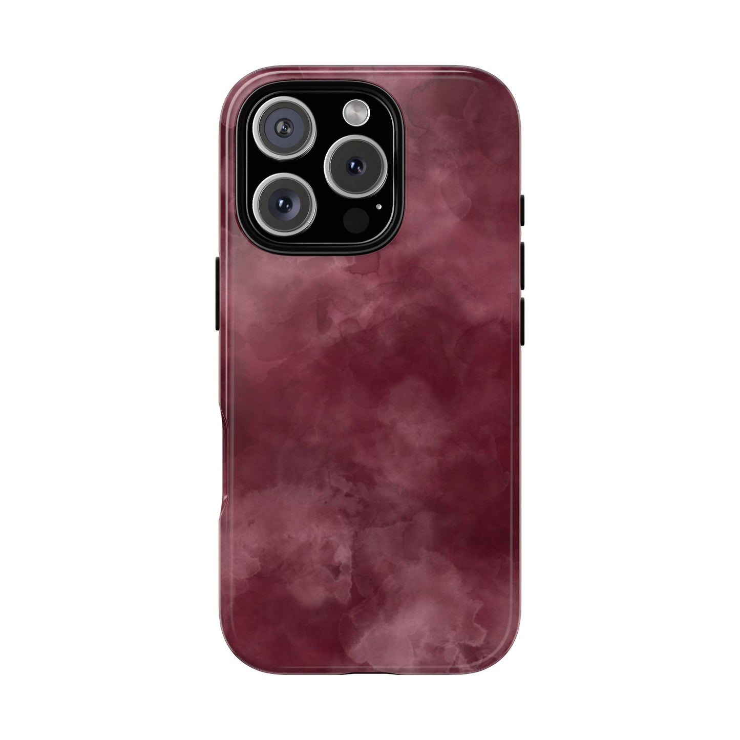 Burgundy Marble Protective Phone Case — Tough Cases