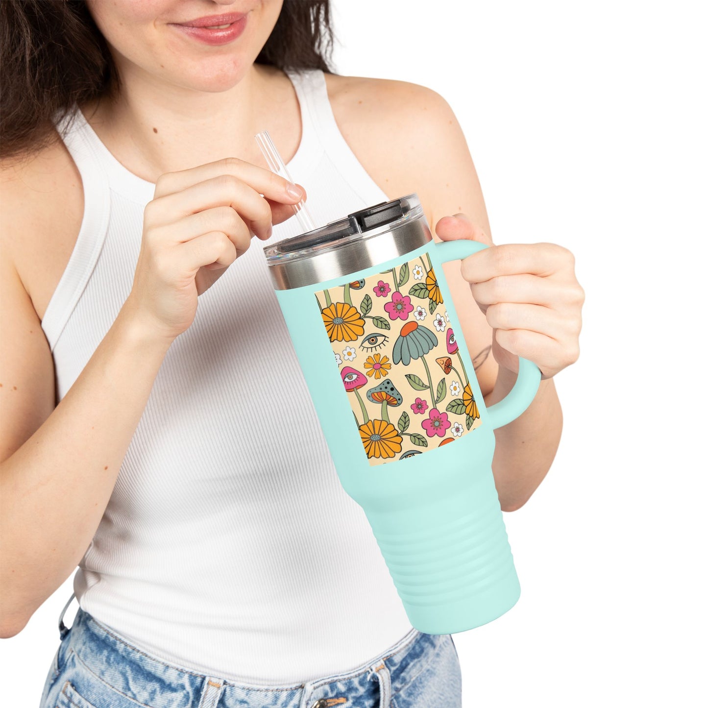Insulated Travel Mug, 40oz