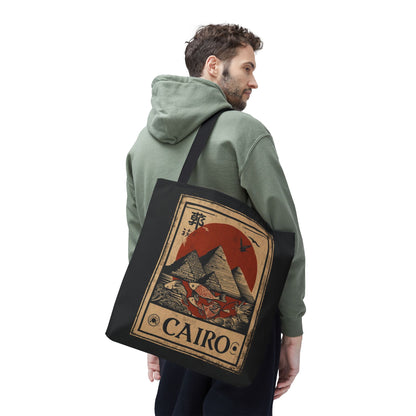 Cairo Vintage Pyramid Tote