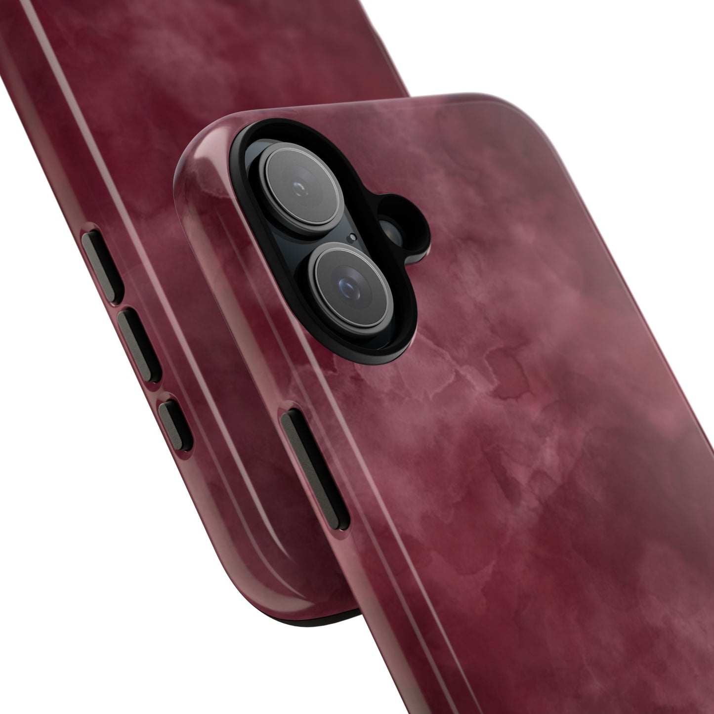 Burgundy Marble Protective Phone Case — Tough Cases