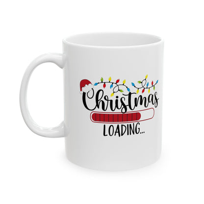 Christmas Loading Mug — Festive Holiday Coffee Cup (11oz & 15oz)