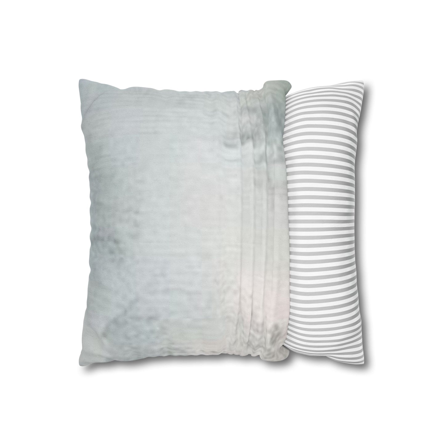 Christmas Tree Pillowcase with Pink Bow – Holiday Decorative Throw Pillow Cover