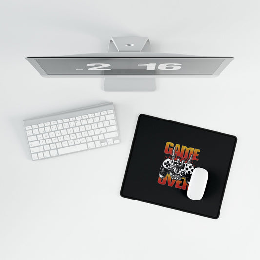 Game Over Desk Mat – Gamer Controller Mouse Pad