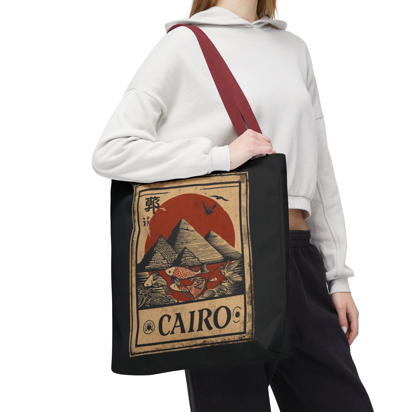 Cairo Vintage Pyramid Tote