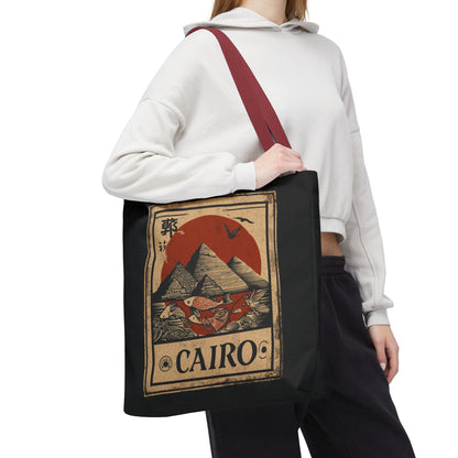 Cairo Vintage Pyramid Tote