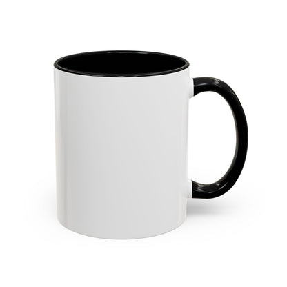 Accent Coffee Mug — Black Interior/Handle Ceramic Coffee Cup