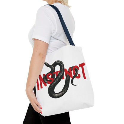 Tote Bag — "Instinct" Snake Graphic Tote (AOP)