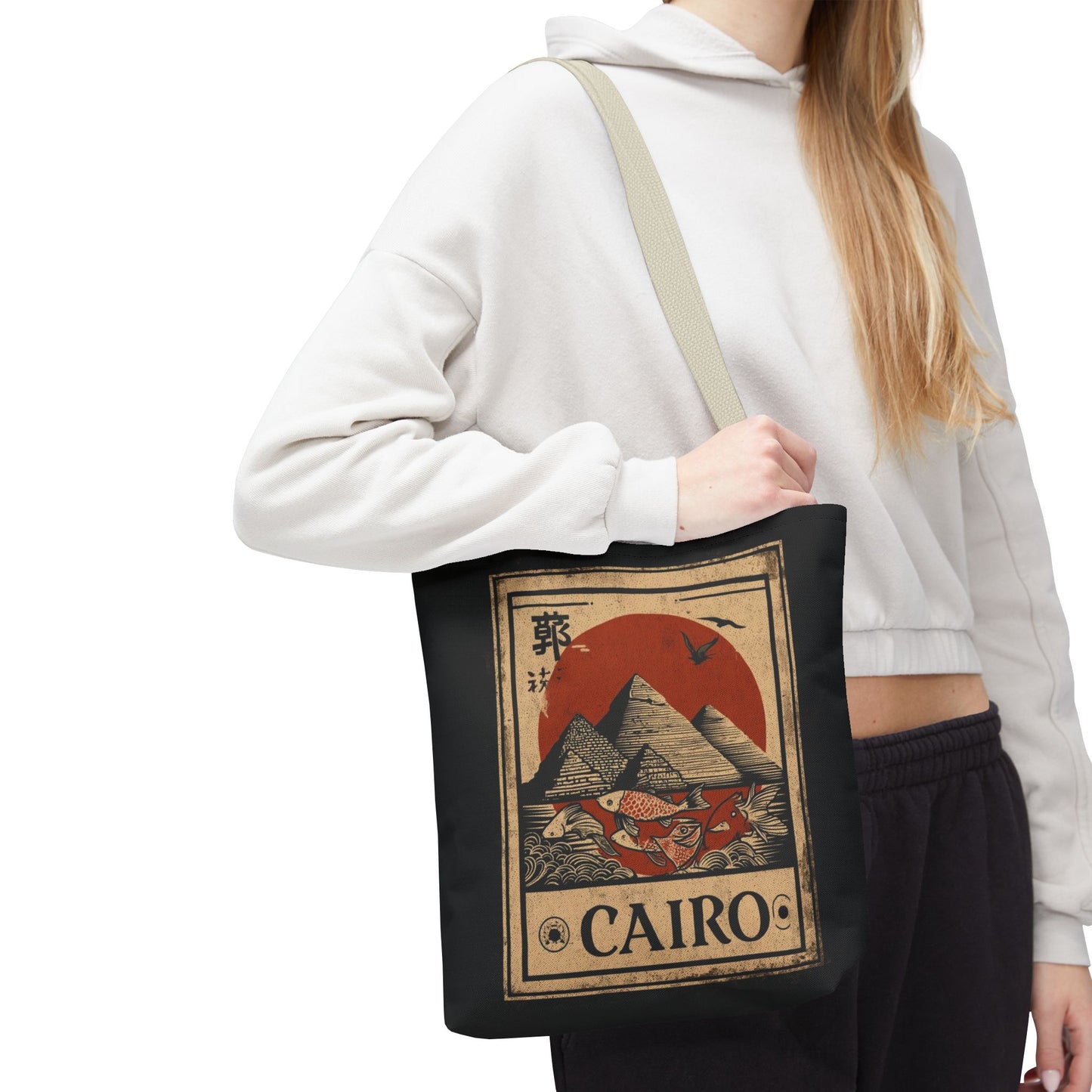 Cairo Vintage Pyramid Tote