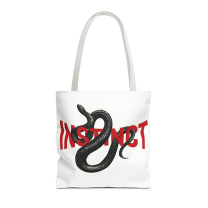 Tote Bag — "Instinct" Snake Graphic Tote (AOP)