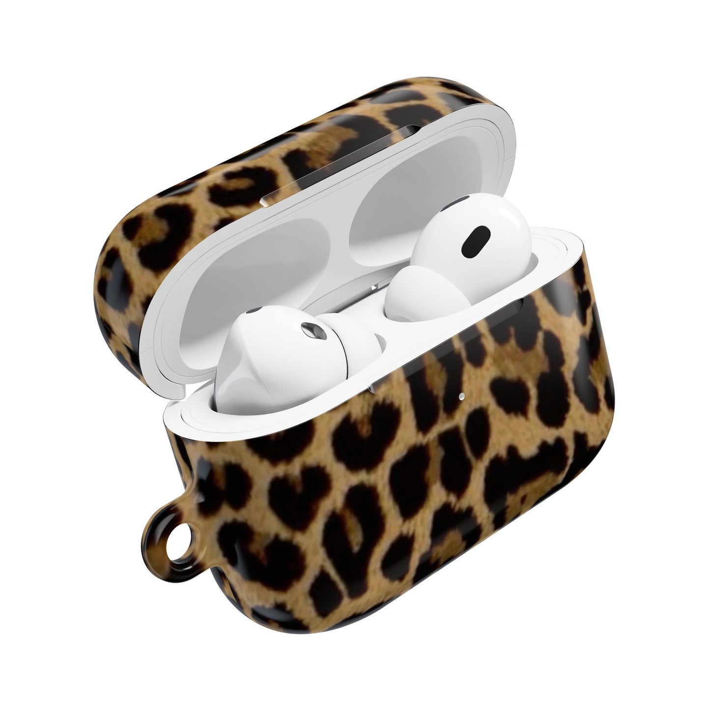 Leopard Print AirPod Case - Chic Protective Cover
