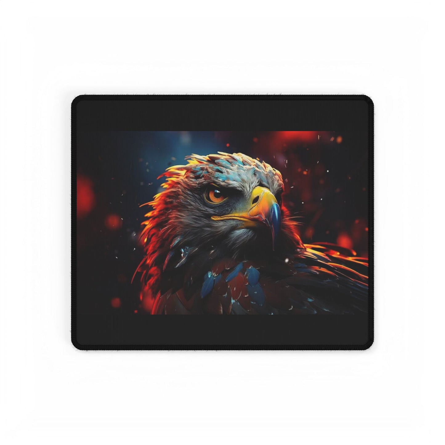 Eagle Head Gaming Desk Mat — Majestic Eagle Mouse Pad for PC & Office