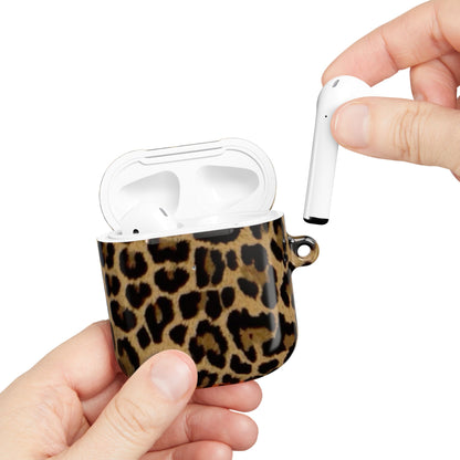 Leopard Print AirPod Case - Chic Protective Cover