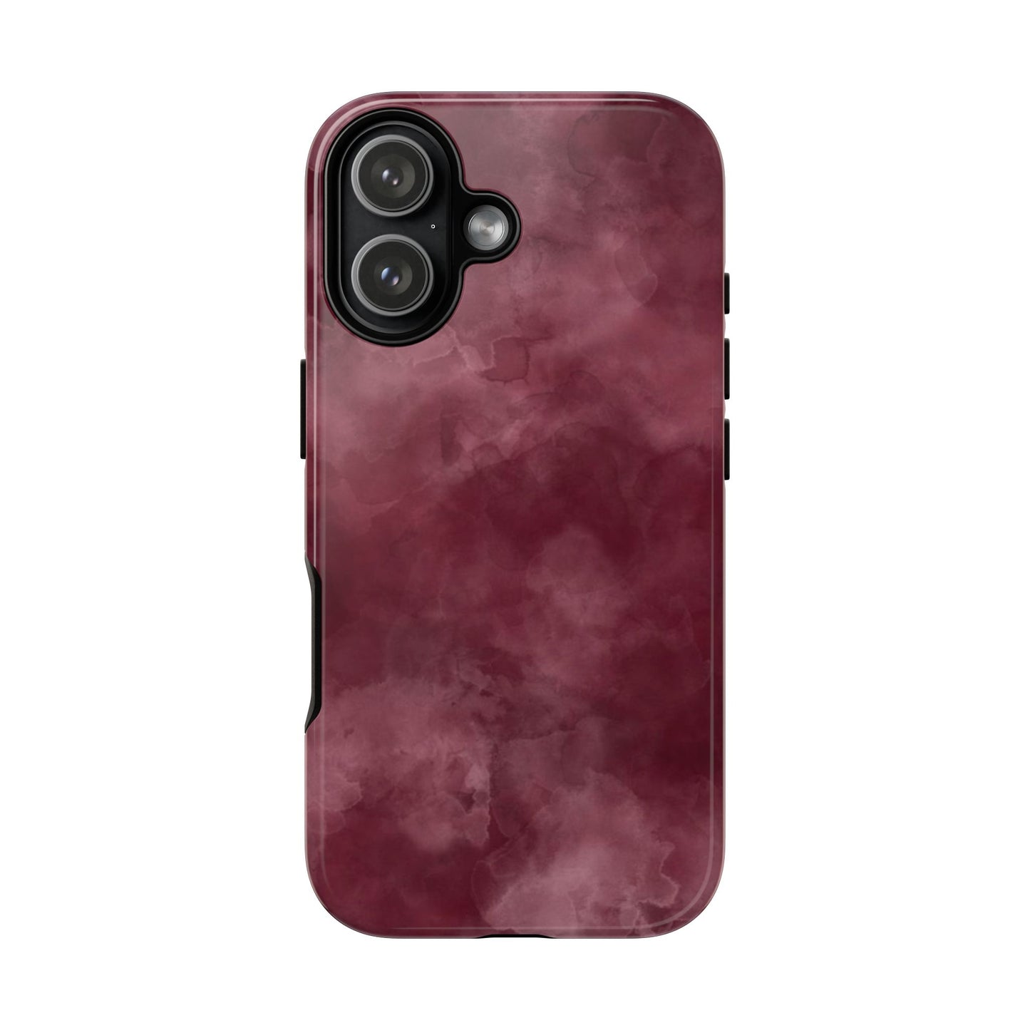 Burgundy Marble Protective Phone Case — Tough Cases