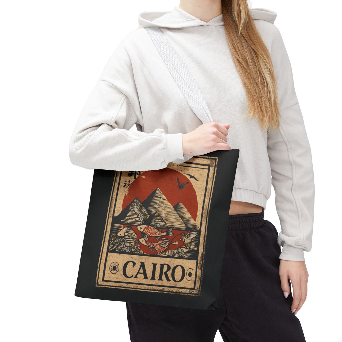 Cairo Vintage Pyramid Tote