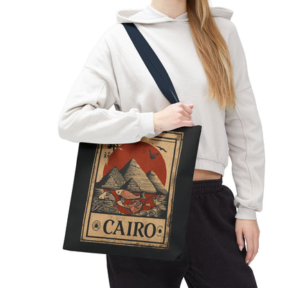 Cairo Vintage Pyramid Tote