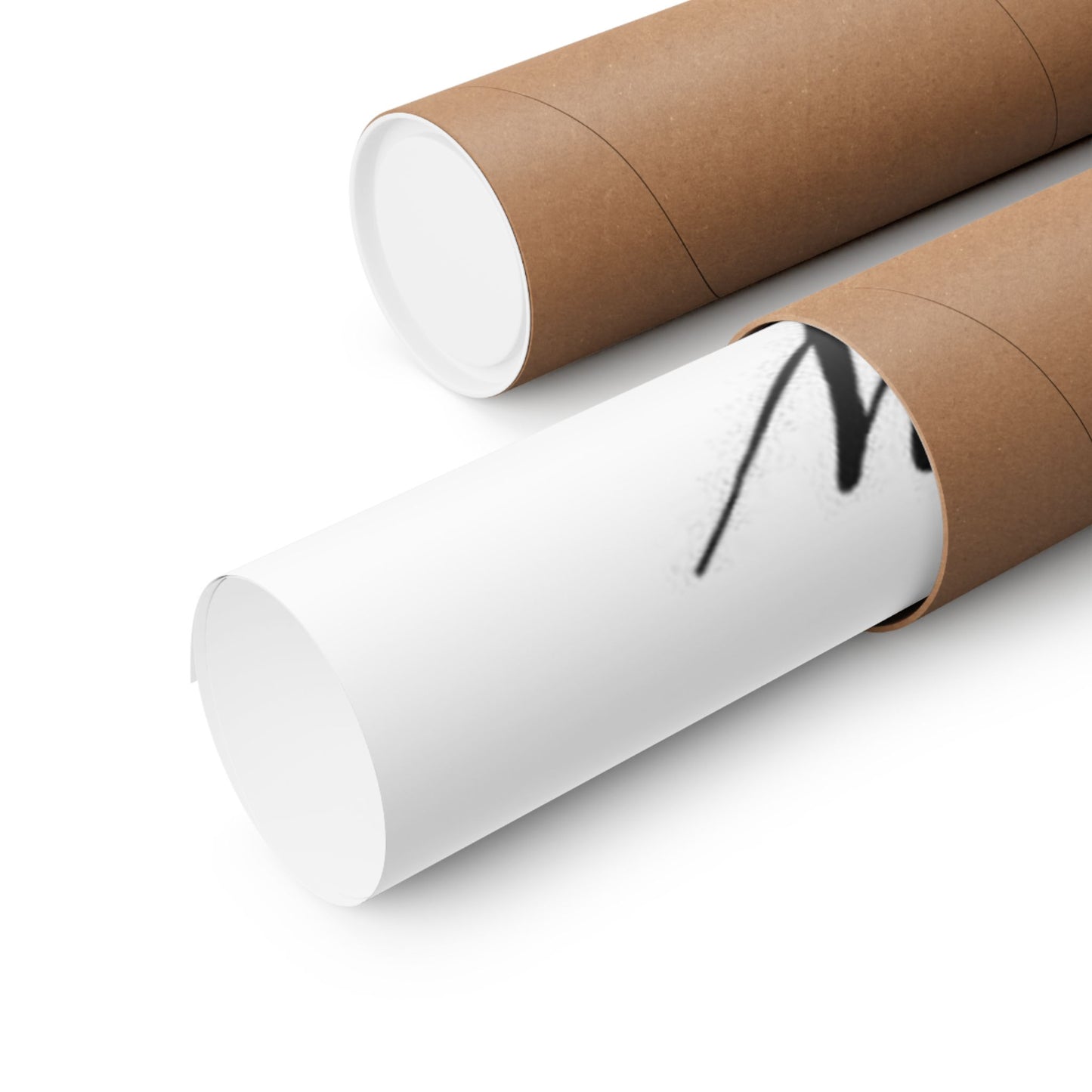 Good Vibes Only Matte Vertical Poster — Minimalist Script Wall Art