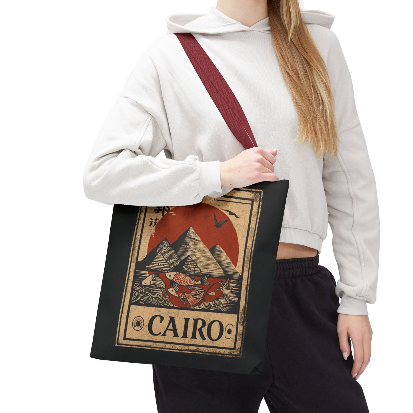 Cairo Vintage Pyramid Tote