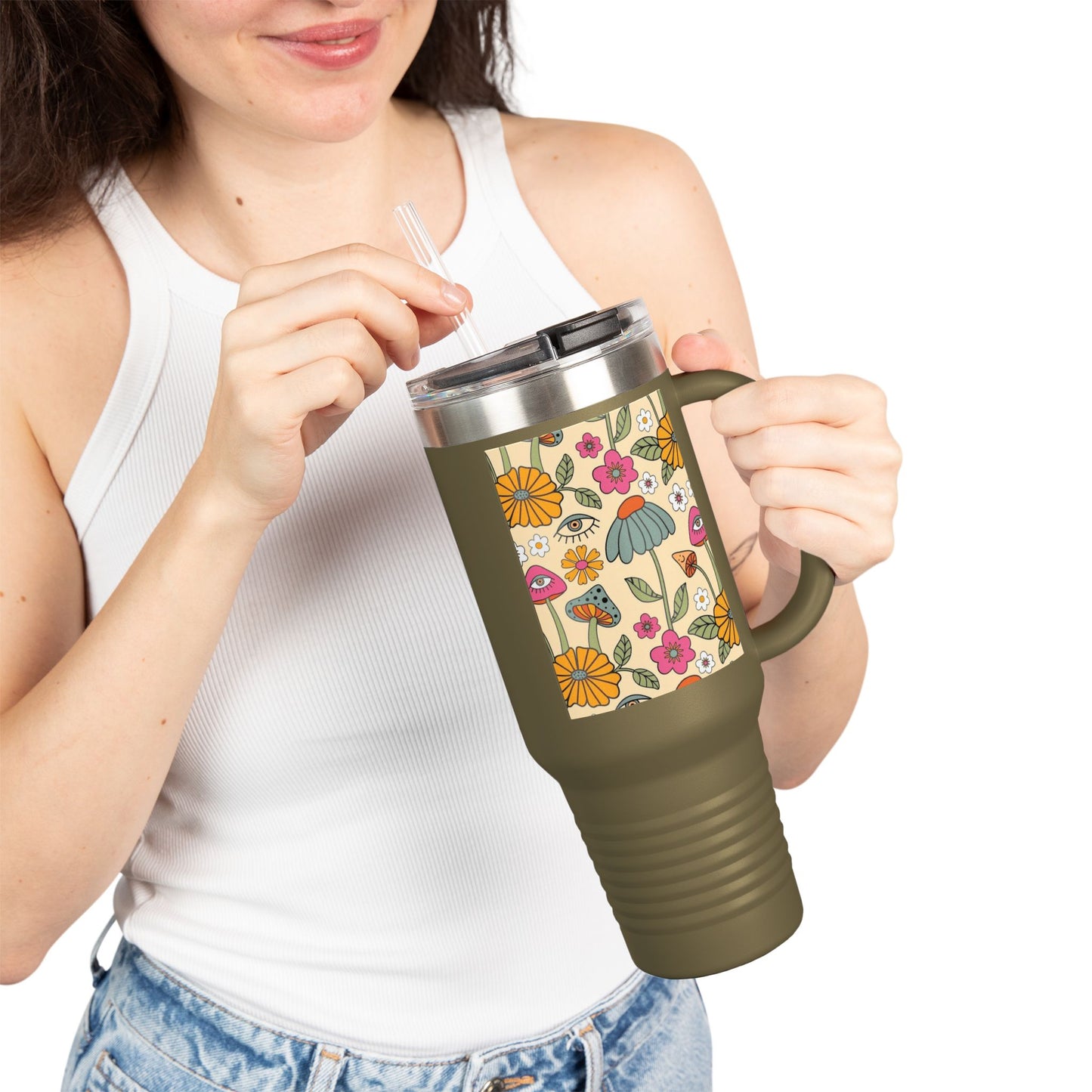Insulated Travel Mug, 40oz