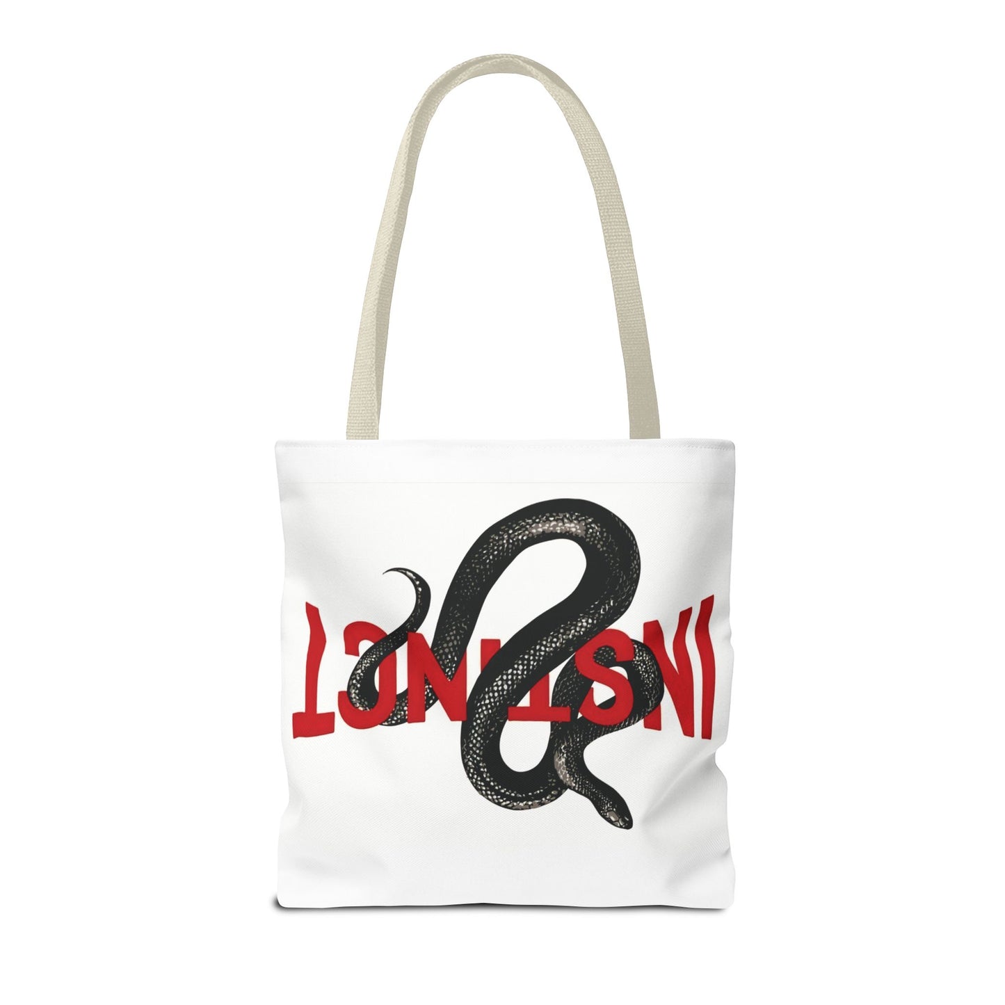 Tote Bag — "Instinct" Snake Graphic Tote (AOP)