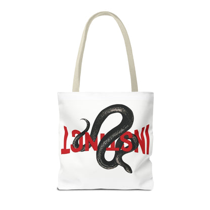 Tote Bag — "Instinct" Snake Graphic Tote (AOP)