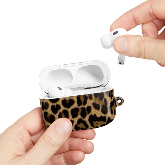 Leopard Print AirPod Case - Chic Protective Cover
