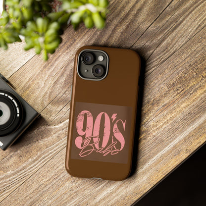 90's Baby Phone Case — Retro 1990s Vintage Style Protective Cover